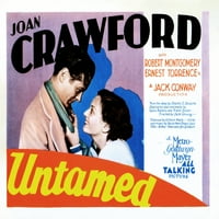 Neotment s lijevo Robert Montgomery Joan Crawford Movie Poster MasterPrint