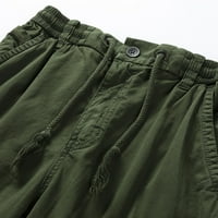CLLIOS muške kratke hlače velike i visoke multi džepove Hlače Radne taktičke kratke hlače Lounge Travel Teretne kratke hlače