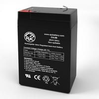 6V 4.5Ah Alarm baterija - ovo je zamjena marke AJC