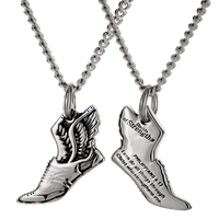 Ženska mala ogrlica za cipele od nehrđajućeg staza -pilipljanima 4:13