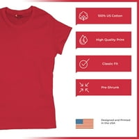 TEE HUNT MIKE Pence majica Konzervativni republikanski drži Ameriku Veliku žensku majicu Tee, Crvena,