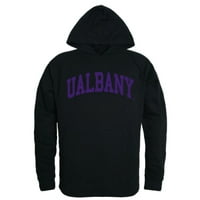 UALBANY Univerzitet u Albany-u Veliki džemper sa fakulteta Velikog Danesa Crni
