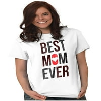Najbolja mama je ikad prisutna za majicu majke ženske grafičke majice ties brisco brendovi s