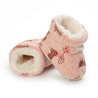 Dječji čizme za snijeg Zimske čizme dojenčad za dijete novorođene cipele za krevetiće 0-18m