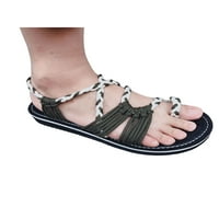 Woobling boemske ravne flip flip flops zavoj cipele na plaži Ljetne casual sandale žene