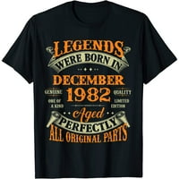 40. rođendanske poklone Legende rođene u decembru Yrs stara majica