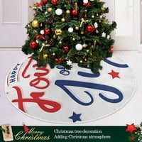 Američka stabla stabla zastava Dan nezavisnosti Xmas Božićna stabla Suktni štand za odmor za zabavu