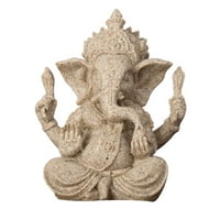 Yasu Sandstone Ganesha Buddha Skulptura Skulptura sljevane ručno rađene figurice Kućni dekor