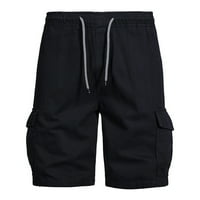 Caveitl Atletski kratke hlače za muškarce, muške radne šorc, srednji multi-džepni džep petodijelni hlače
