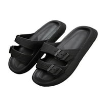 Rocmi Womens Beach Sandal klizanje na slajd sandale Ljetne dijapozitide Dame Neklizajuće lagane casual