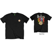 Muški Beatlesi Sgt paprika tanka majica majica mali crni