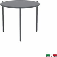 Aria mali okrugli stol sivi
