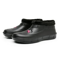 Unizno vodootporno čizme otporne na vrtne cipele Lagane kiše Radne vodene kiše zimske tople otvorene
