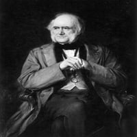 Sir Charles Lyell n. Britanski geolog. Ulje na platnu s Lowes Dickinson-om. Poster Print by