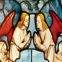 Dva anđela, 15. C., vitraže, vitraži