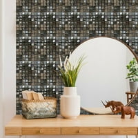 Kuhinja kupaonica Mosaik naljepnice za pločice Zidne dekore Samoljepljive, 15x