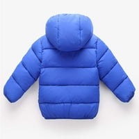 --Gifts toddlere down jakne uklonjivi kapuljač vjetroottni snježni zimski kaput odjeća