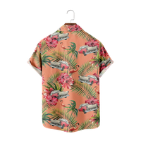 Havajska majica Clotove Clotes Casual Chort rukav dolje majice Aloha majica Dječja Veličina odraslih