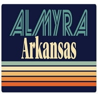 Almyra Arkansas Frižider Magnet Retro Design