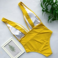 Hesxuno kupaći kostimi za žene Bikini Žene Bikini set kupaće kostime podstavljene kostimne kostimu