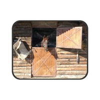 Konjski prozor Barn Farm Turkey Pet Dog Cat Bed Pee Jastučići Mat jastuk Potty DocBlankets Kennel kreveti