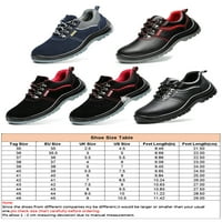 Ymiytan ženske industrijske čizme Sigurnosni čizme za jaku zaštitu čelične cipele za cipele izdržljive