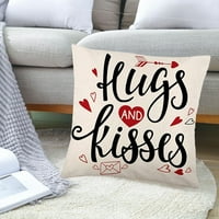 Giligiliso Clearence Home Valentinovo Jastučnice Dekorativni jastuk Kućište Kreativni jastuk