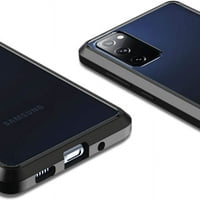 Samsung Galaxy S Fe 5G Telefon Hybrid Slim gumeni silikonski TPU Shootootprooft [prozirno čist] Zamrznuti