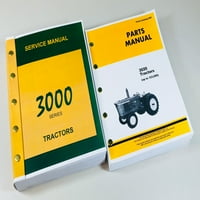 Servisni priručnik za set za John Deere traktorske dijelove Katalog Katalog Popravak na 122.999