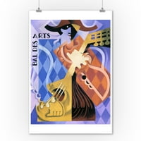 Bal des Arts Vintage poster Francuska C