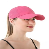 Bejzbol kapa za žene, prozračan mrežni široki rub na otvorenom sunčanim šeširom