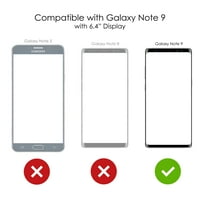 CASTIZATNINK Torbica za Samsung Galaxy Note - Custom Ultra tanka tanka tvrda crna plastična plastična