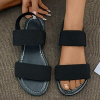 Jsaierl Womens Ravne sandale Dressy Ljeto Otvori nožni sandale Udobne lučne potporne sandale hodanje