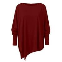 Modne bluze za žene jesen i zimski pulover dugih rukava Ležerne prilike M