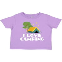 Inktastic Volim kampiranje ljetni odmor poklon malih dječaka ili majica mališana