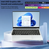 Xbook- Laptop Ultra Slim 14 Prozori za laptop 11, Intel Celeron J 8GB RAM 256GB SSD laptop