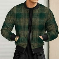 Ketyyh-CHN jakna kaput lagan otvoreni kardigan blezer jakne za muškarce Army Green, XL
