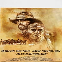 Missouri Breaks, filmski poster Print - artikl MoveR32420