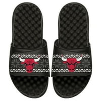 Muški Islide Black Chicago Bulls Ugly džemper klizne sandale