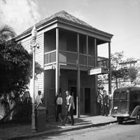 Key West: Kafić, 1938. nPepe's Coffee shop u Key West, Florida. Fotografija Arthur Rothstein, 1938.