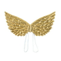 Djevojčica Ljetna suknja odijelo elastična struka mreža dugina mrežasta tutu suknja sa zlatnim krilima