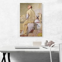 Odalisque ili mala bather canvas Art print Jean Auguste-Dominik Ingres - Veličina: 26 18