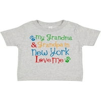 Inktastična New York Baka voli me poklon malih majica malih majica ili djevojke za Toddler