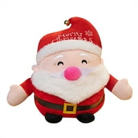 Slatka božićna plišana igračka Santa klauzula lutka božićni ukrasi poklon