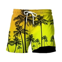 Luiyenes plaže kratke hlače za muškarce Ljetne grafike ispisuje muške kupaće trupe brzo suho sa džepovima
