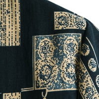 Petort majice za muškarce Dressy Casual Classic Classic Pamuk majica Velika i visoka veličina Dostupna