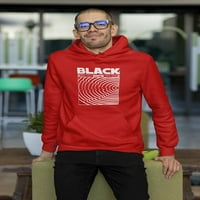 Crnac wyte techno stil hoodie muškarci -Image by shutterstock, muški xx-veliki