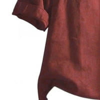 Fnohy ženska majica Clerance casual s kratkim rukavima Ljeto okruglo O-izrez kratki rukav cvjetni tisak