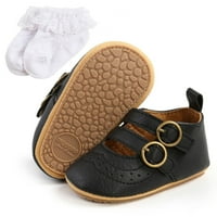 Dječja djevojka 12-mjesečna kaiševa za kuka PU kožna mekana kožna začepljajuće sandale za dječake ANTI-Slip-a