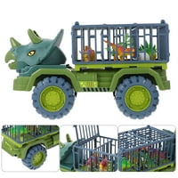 Set povlačenja zadnjeg igračaka automobila Dinosaurusi Model igračaka za djecu